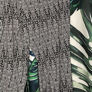 Size 20 - Relaxed Fit Work Pant - Black and White Pattern